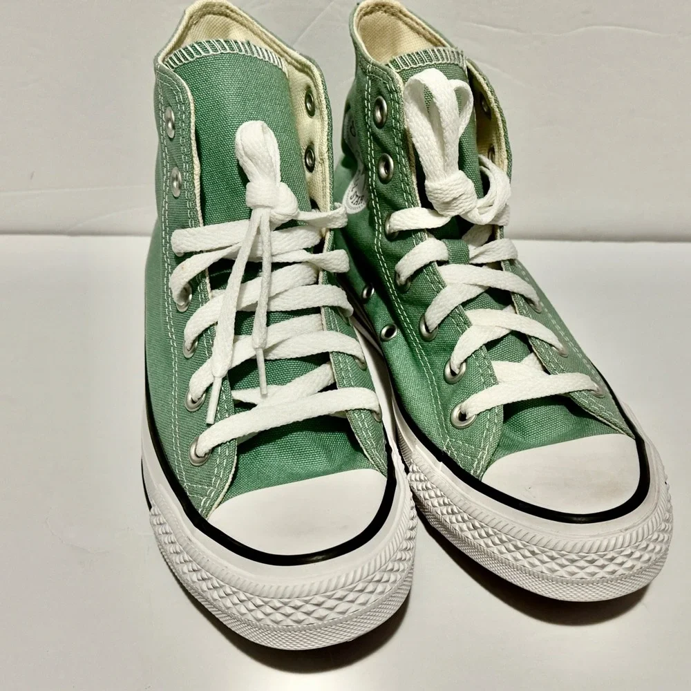 Converse Chuck Taylor All Star High‎ Top Herby Green Sneakers Mens 4.5 W 6.5 NIB